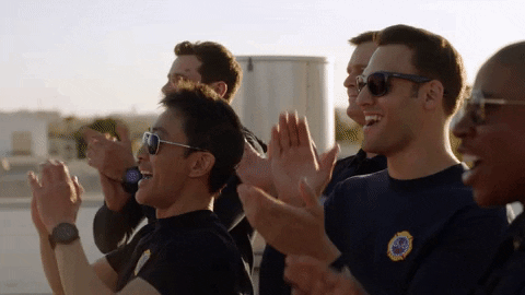 Happy Season 4 GIF by 9-1-1 on FOX