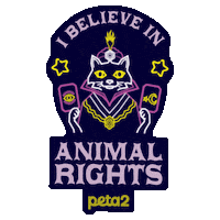 Vegan Animal Rights Sticker by PETA