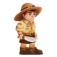 cinsonart camping camp scout Sticker