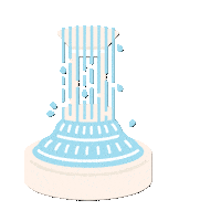 Fountain Dcp Sticker by Downtown Cary Park