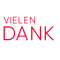 Thank You Sticker by Vision Concept Priciples Werbeagentur