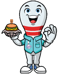 Bowling Ball Sticker by Rab's