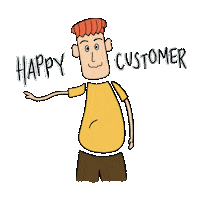 Happy Customer Sticker