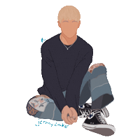 chelseacutlery jeremy zucker jeremy zucker jerm Sticker