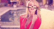 victorias secret kiss GIF