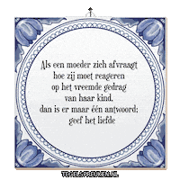Wijsheid Troost Sticker by Tegelspreuken.nl