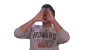 howard you know hu howarduniversity therealhu Sticker