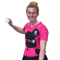 Angry Ball Sticker by Somerset County Cricket Club
