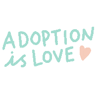 Sticker by adoptionly yours