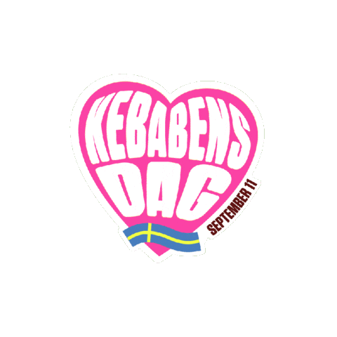 Kebab Sticker by Schysst Käk
