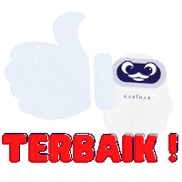narinar pengu terbaik narinar Sticker