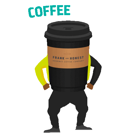 Frank_and_Honest coffee coffeetime americano lattee Sticker