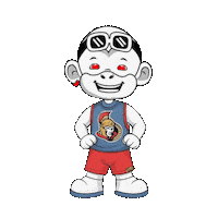 Ottawa Senators Go Sens Sticker by Zhot Shop