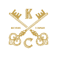 keycitybeer logo brewing brewing co cross keys Sticker