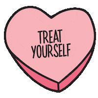 Heart Treat Yourself Sticker by Lorna Jane Active