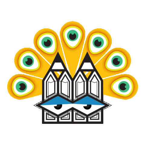 Showing Off Look At Me Sticker by Stamatia Alexaki