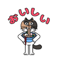 Happy Cat Sticker