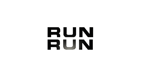 run run Sticker by Ray BLK