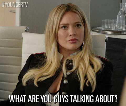 what are you talking about tv land GIF by YoungerTV