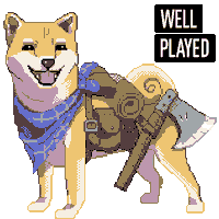 Dog Gamer Sticker by Well Played Research