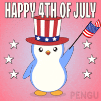 United States Party GIF by Pudgy Penguins