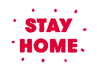 Stay Home Sticker by inwendo