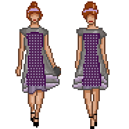 chelscore pixel art fashiontech gamer girls video game art Sticker
