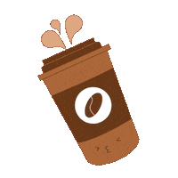 nikilasivaraman happy hot wow coffee Sticker