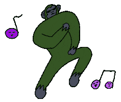 Dance Floor Sticker by Mekamee