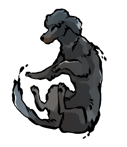 Cat Dog Sticker
