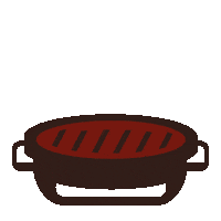 embutidosfranz parrilla asado mesa chorizo Sticker