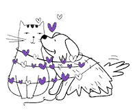 In Love Hund Sticker by greenpetfood