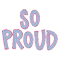 Proud I Did It Sticker by AlwaysBeColoring