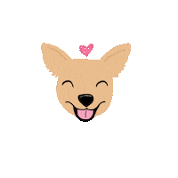 Dog Chihuahua Sticker by HeARTs Speak