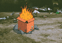 elladosoleado fuego el del caja GIF