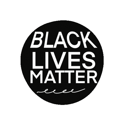 Black Lives Matter Blm Sticker by Ginsburg Project