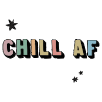 beauty chill Sticker by Hemple