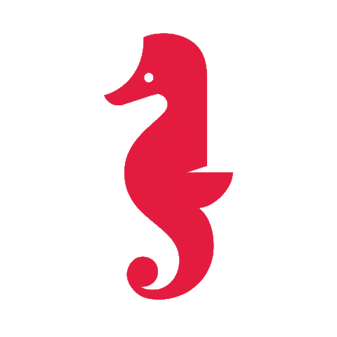 Thug Seahorse Sticker by Holberton School