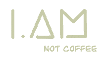 Iamnotcoffee coffee latte i am capsule Sticker