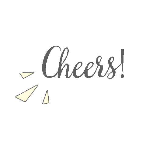 Cheers Celebrate Sticker
