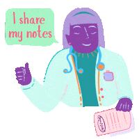 health yes Sticker by OpenNotes