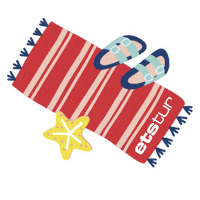 Summer Beach Sticker by Etstur