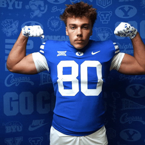 College Football Go Cougs GIF by BYU Cougars