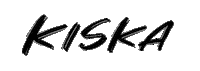 Kiskabigletters Sticker by Kiska