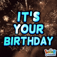 Feliz Cumple Happy Birthday GIF by Lucas and Friends by RV AppStudios