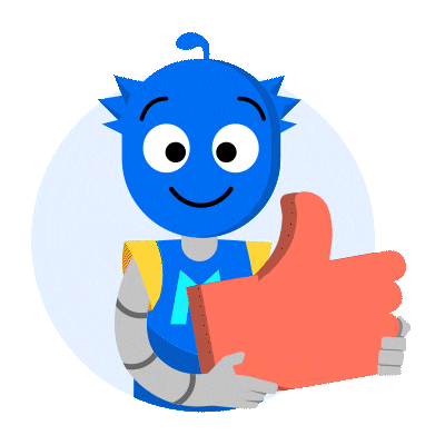 Wited giphyupload cool like robot Sticker