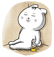 Sad Cat Sticker