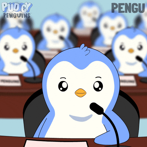 Penguin Testify GIF by Pudgy Penguins