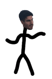 stick man dance Sticker by CB Hoyo