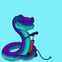 Balloon Pump GIF by snek